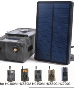 Outdoor Hunting Camera Solar Panel Charger 9V Output For Suntek HC-300M HC-700M HC700G Hunting Cameras